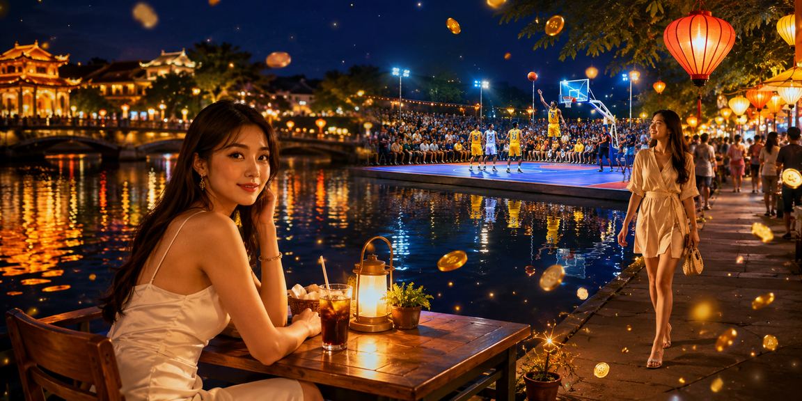 Người hâm mộ bóng đá Huế xem trận đấu và kiểm tra thông tin tài khoản